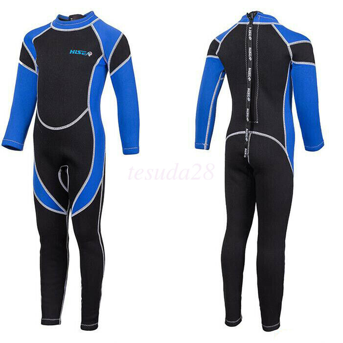 Kids Wetsuit Keep Warm Full Body Swimsuit One Piece Wet Suit Swimming