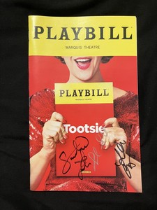 Signed Autographed Tootsie Playbill Final Broadway Performance