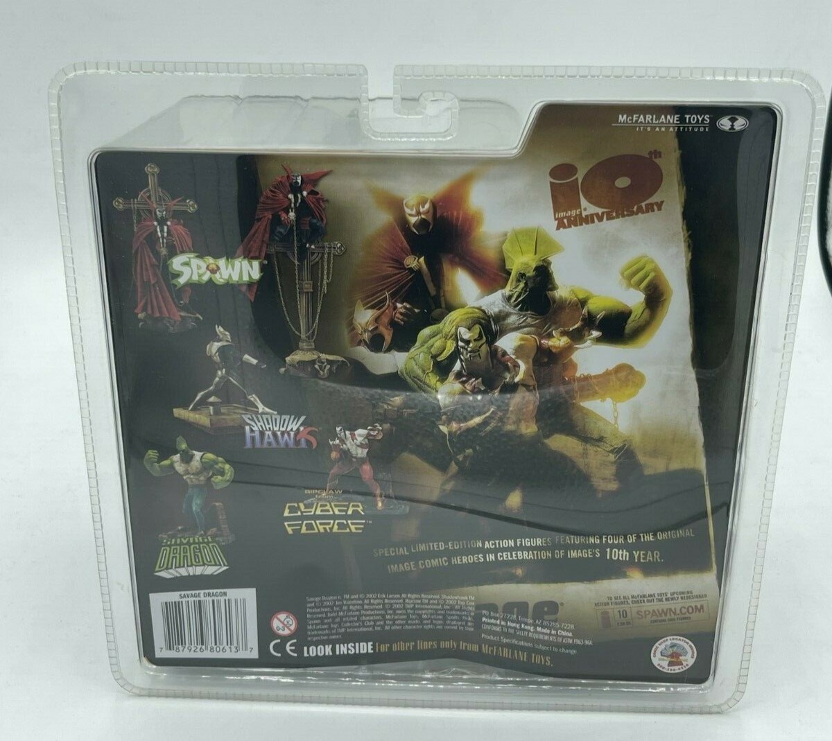 mcfarlane savage dragon image comics 10th anniversary figure | eBay