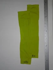 SMARTWOOL Arm Warmers Unisex L/XL Lime Green Black Lt Wt No Padding