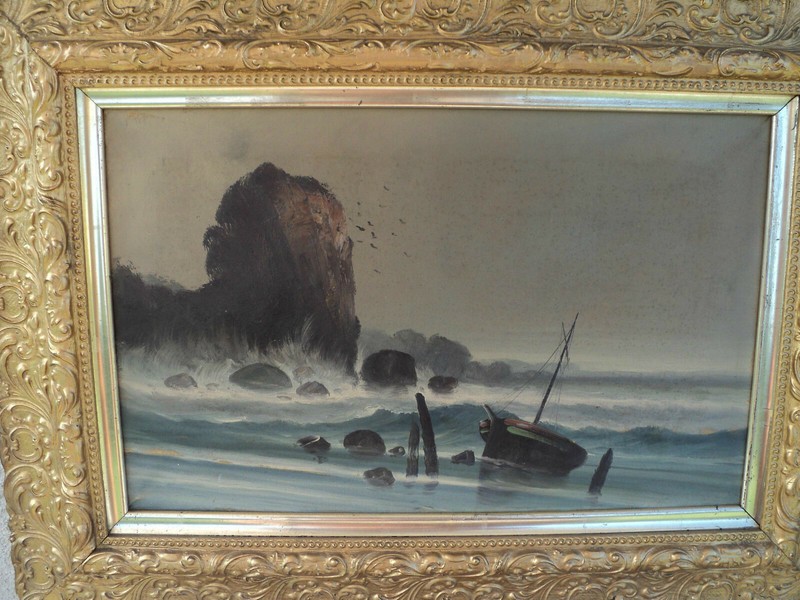 Frank W. Benson  "Winter Storm" 