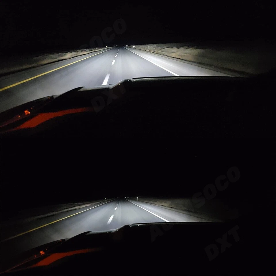 For Chevrolet Colorado Pickup 2004-2008 LED Headlight High Low + Fog Light Bulbs - Image 3 of 4