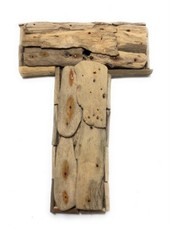 T Driftwood Letter 10" Home Decor - Rustic Accents lis31001t