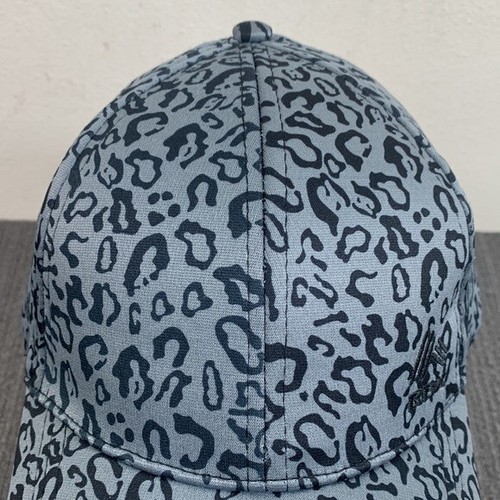 RBX X-Dri Baseball Hat Cap Strapback Womens Adjustable Gray Black Leopard Print - Picture 2 of 12