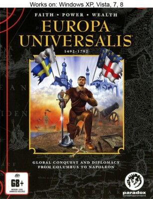 Europa Universalis PC Game 2001 Paradox