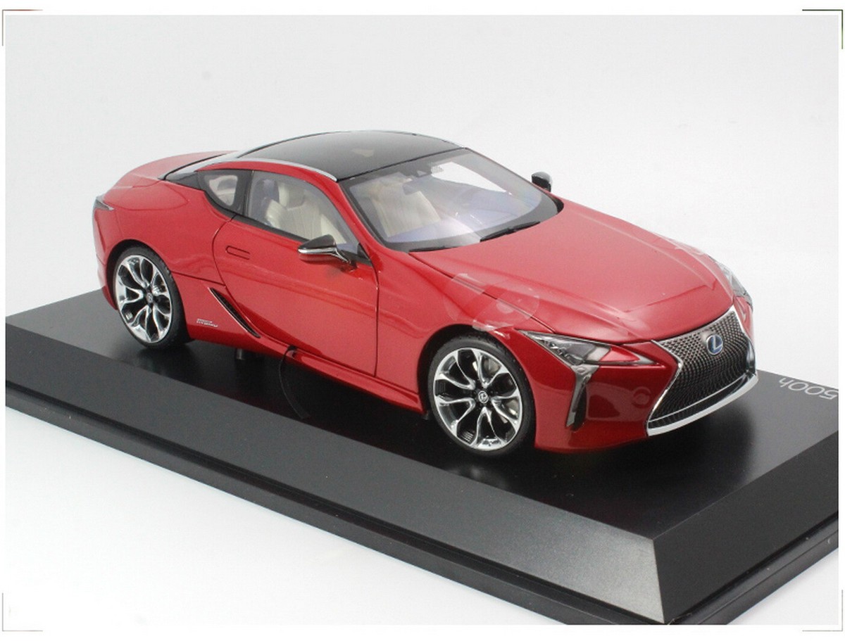 1/18 Scale Lexus LC 500h Sports Racing car Red Diecast Car