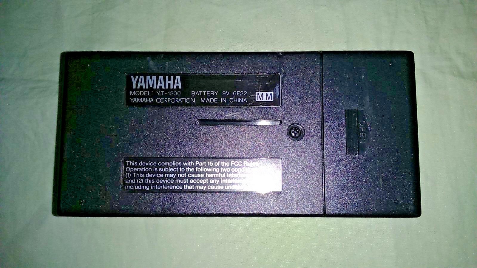 Yamaha YT1200 Taishogoto Guitar/Bass Auto Tuner (02) eBay