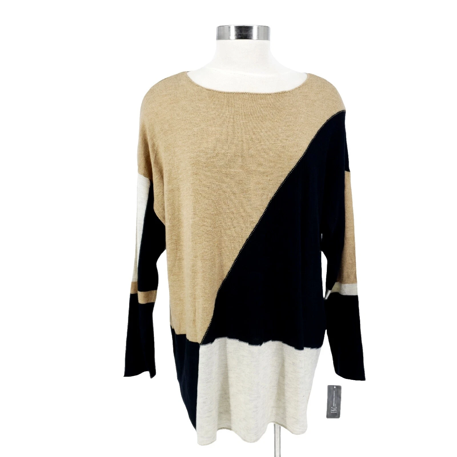 INC International Concepts Geometric Sweaters for Women