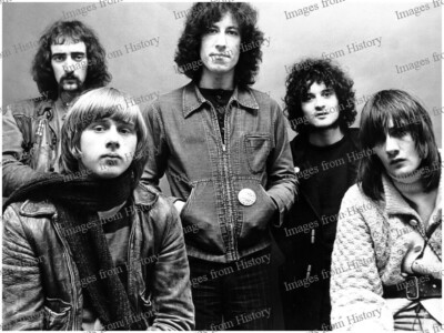 8x10 Print Fleetwood Mac Peter Green Mick Fleetwood John McVie Spencer 1969 #EFL