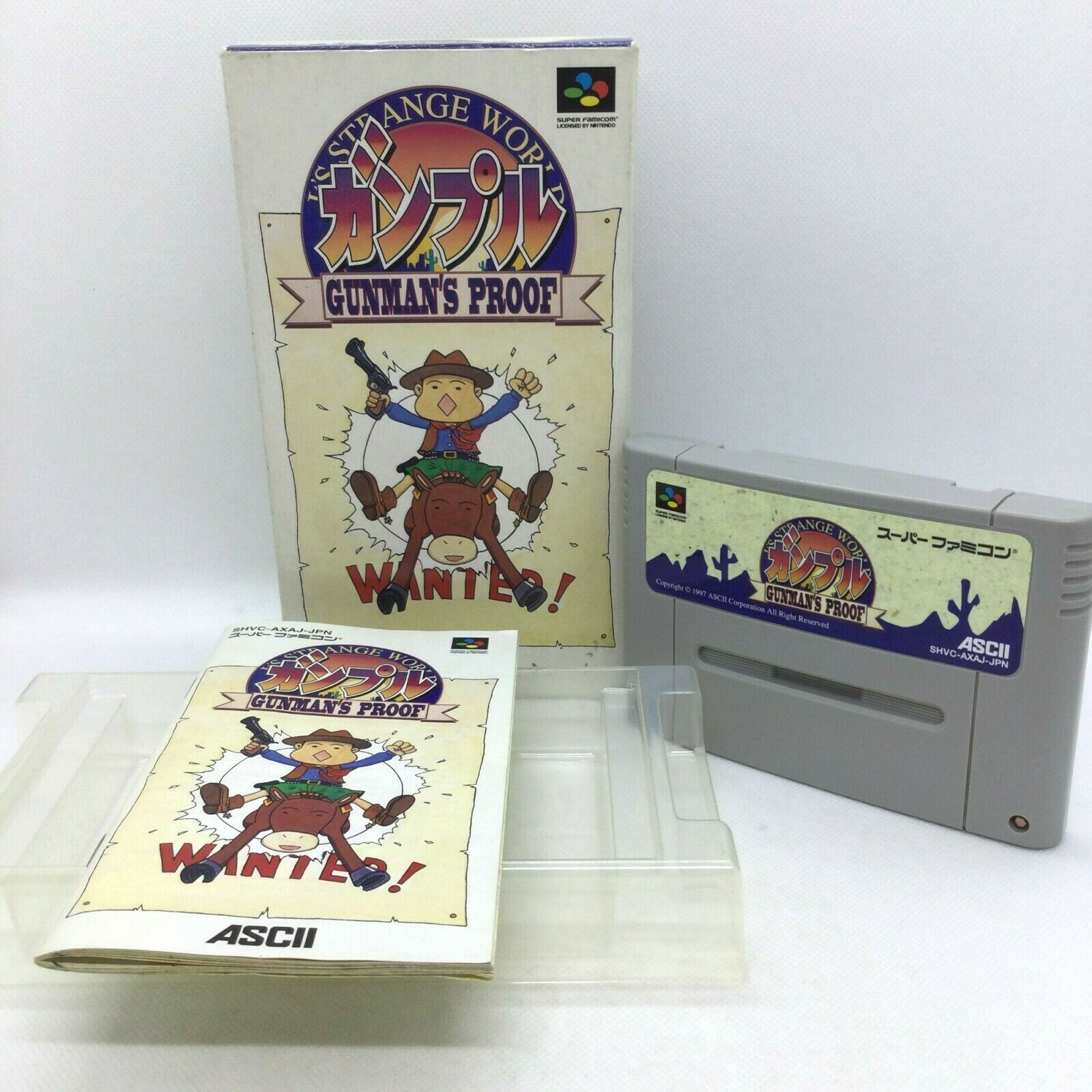 Ganpuru: Gunman’s Proof Sur Super Famicom – Cartouche Seule Traduite Modifiée
