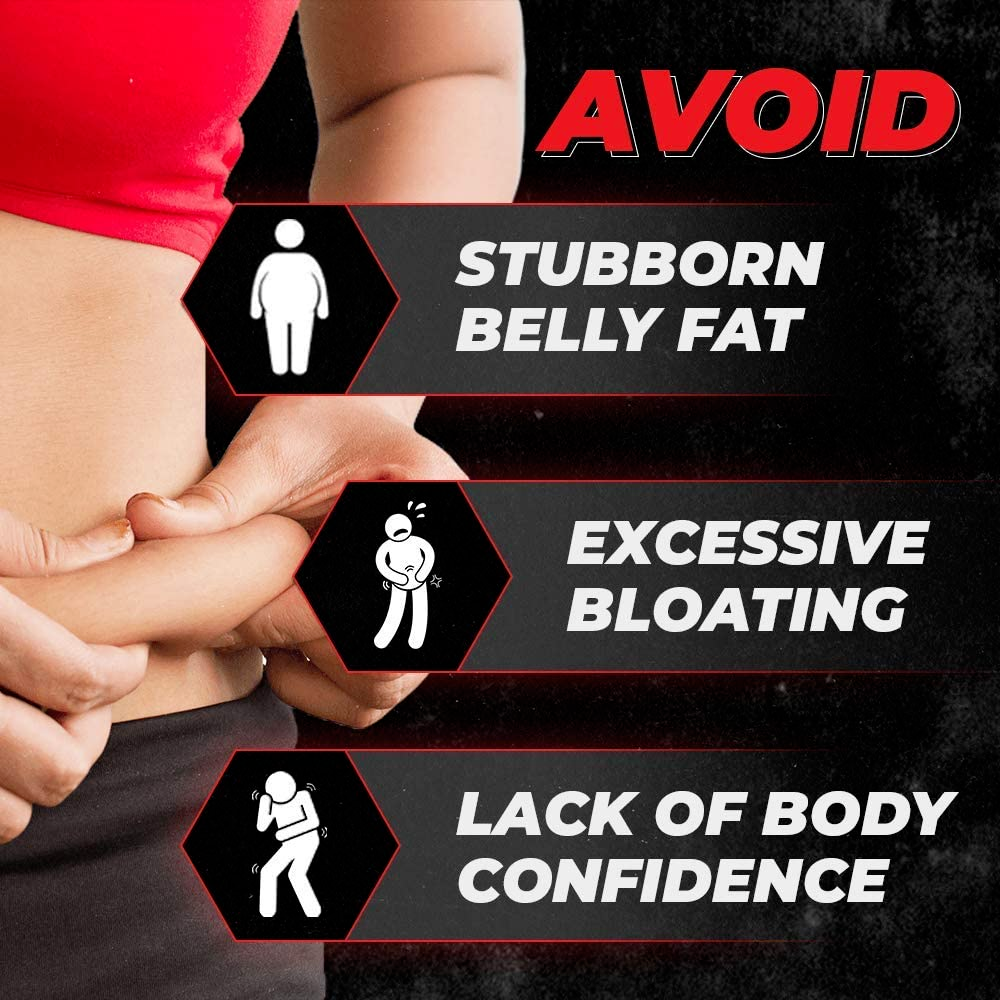 UNALTERED Belly Fat Burner for Men Lose Abdominal Fat, Boost