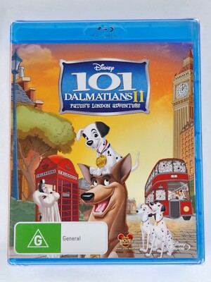 101 Dalmatians 2 - Patch's London Adventure Blu-ray Disney - Brand New & Sealed