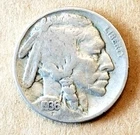 1936-S Indian Head Buffalo Nickel ~ Very Fine ~ US Coin