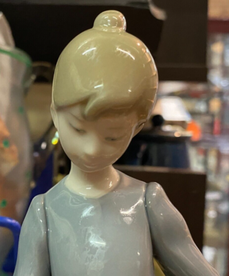 Lovely Lladro Pacing The Ducks Porcelain Figurine No 1306 Made In