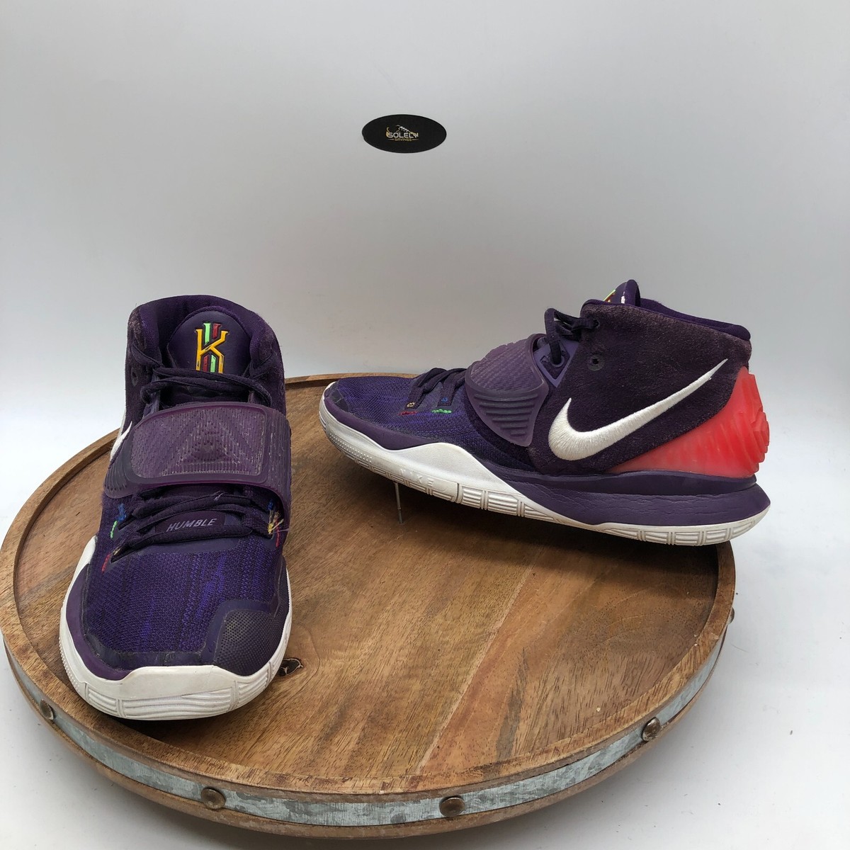 Nike Kyrie Enlightenment Size 7Y Purple Basketball Shoes