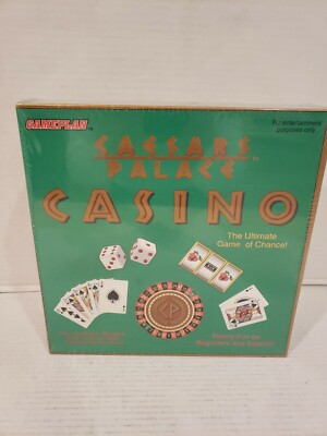 Vintage Gameplan Caesars Palace Casino Board Game 1995 BRAND NEW SEALED PACKAGE
