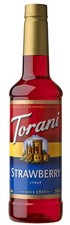 Torani Syrup, Strawberry, 25.4 Ounce Pack of 1 