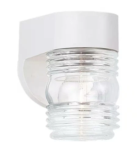 Generation Lighting Outdoor Wall Lantern Light Fixture White 8750-15 - Picture 1 of 4