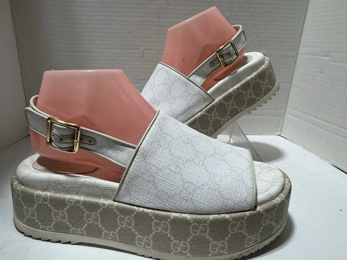 Gucci Monogram Shoes In Women's Heels for sale | eBay