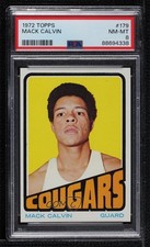 1972-73 Topps Mack Calvin #179 PSA 8 uk2
