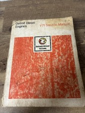 Detroit Diesel Engine Service Manual 1977 Detroit Diesel Engine Service Manual 1977