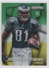 2014 Panini Prizm Neon Green & Yellow Prizm Jordan Matthews #233 07qr