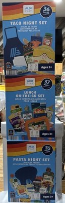 #ad Aldi TACO NIGHT SET 36pc Pasta 35pc And Lunch On The Go 37pc New $59.99