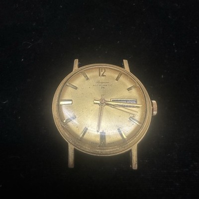 Vintage Longines Automatic 25 Day Date Watch Runs
