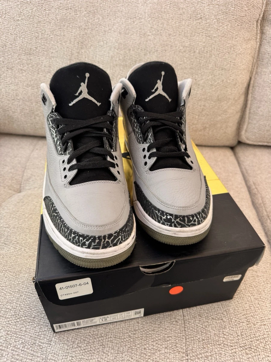Jordan 3 Retro Wolf Grey for Sale | Authenticity Guaranteed | eBay