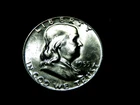 Better Date Brilliant Uncirculated 1955 Franklin Silver Half Dollar D17