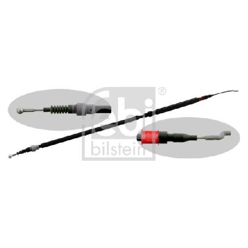2X Handbremsseil Hinten FüR VW Transporter 70A 70E 70H 70L 90 Bis 03 Febi PD AXG-image