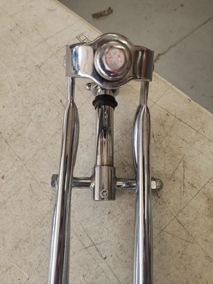 SCHWINN LIL STINGRAY TRICYCLE CHROME SPRINGER FRONT FORK HARD TO