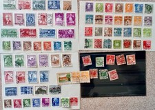 LOT VRAC DE TIMBRES Oblitérés DANEMARK - DANMARK