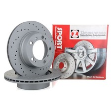 Zimmermann SPORT Bremsscheiben Ø 292mm für PORSCHE BOXSTER (986) 2.5 2.7 hinten