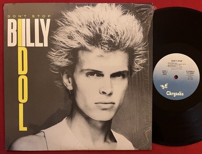 BILLY IDOL~DON'T STOP 12'' VINYL EP (1981) VG+/EX SHRINK RCA CLUB EDITION