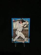 2025 Bowman Draft Jordan Yost Blue Border 1st Prospect #/150 Tigers