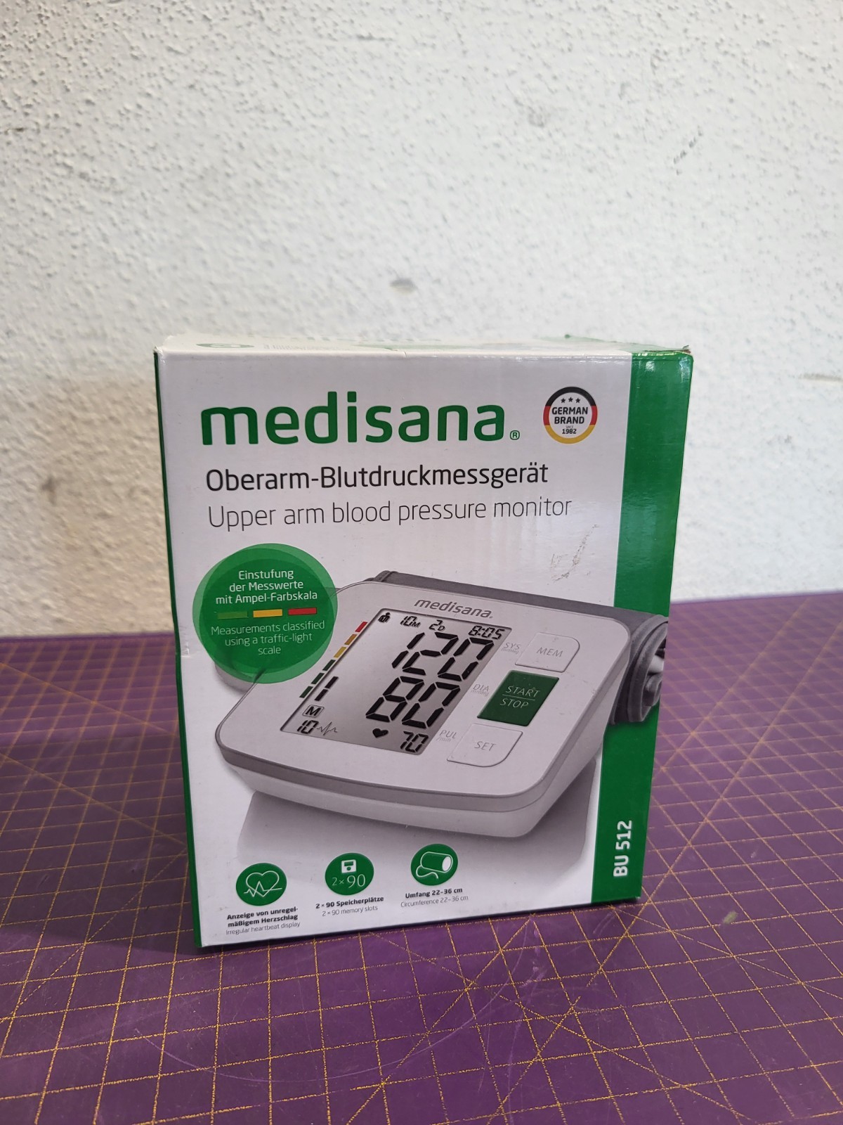 Medisana BU 512 Oberarm-Blutdruckmessgerät Weiss (51162)_0.4_5