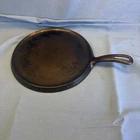 Vtg. Griswold Cast Iron #8 Large Block Logo Griddle #608 A Erie PA , VERY NICE !