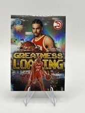 2025-26 Bowman Chrome Refractor - Asa Newell Greatness Loading RC GL-12 Hawks