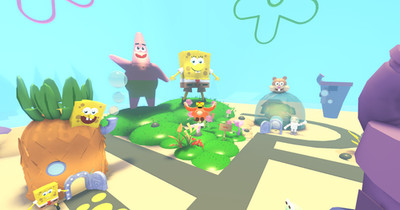 Spongebob Themed House - Racetrack House - *SAME DAY DELIVERY* - Adopt