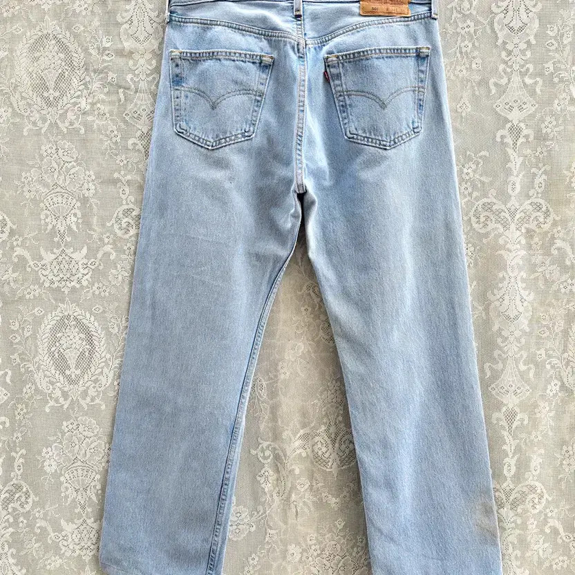 90s Levi's 501 Jeans, Made in USA, 32 Inch Waist, Lightly Used thumbnail 5