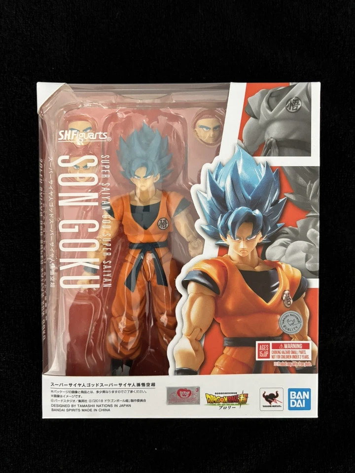S.H.Figuarts Dragon Ball Super Son Goku Super Saiyan God Blue Tamashii Nations