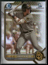2022 Bowman Draft Chrome Refractor #BD-143 Lamar King Jr.