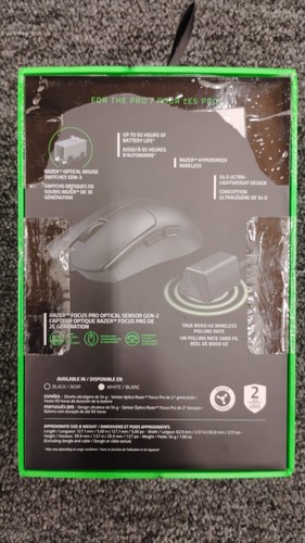 Razer Viper V3 Pro Wireless Mouse Symmetrical 35KDPI Optical Sensor, Used, K3 - Picture 3 of 4