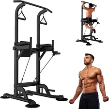 Tappio Power Tower Pull Up Bar for Home Gym  Multi Functional Pull Up Bar Stand