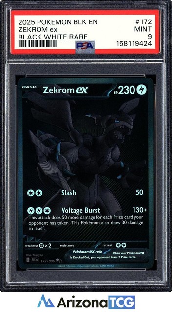 Zekrom ex #172 (Black Bolt (2025))