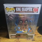 KING DEADPOOL Funko Pop 724 Marvel Throne PX Exclusive 6” Inch Deluxe Figure NEW