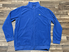 Vintage Lacoste Track Jacket Men's Size Large Royal Blue Full Zip 70's