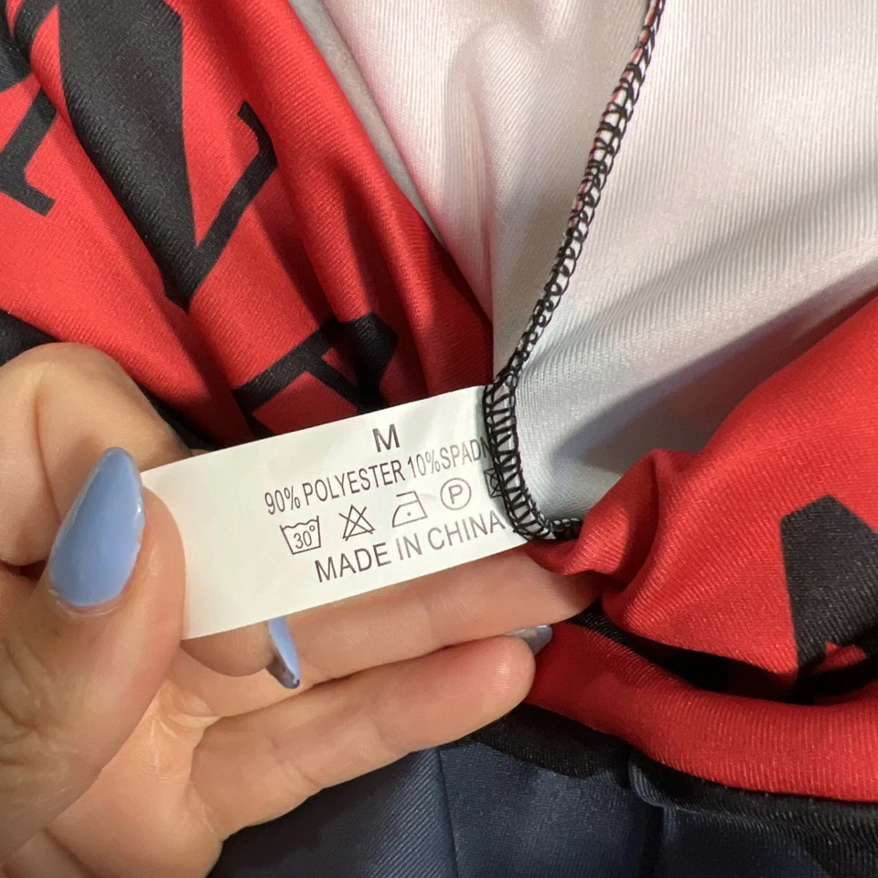 Lote de 3 pares de leggings para mujer talla mediana lisos, estampado animal, abstractos Foto 2 de 4