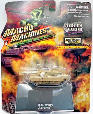 2009 Forces of Valor Macho Machines US M1A1 ABRAMS B5